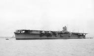 Asisbiz Archive Japanese Naval photo showing the Japanese aircraft carrier Hiryu moored Japan 1939 01
