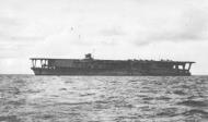 Asisbiz Archive Japanese Naval photo showing the Japanese aircraft carrier Kaga during sea trials 01