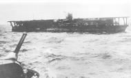 Asisbiz Archive Japanese Naval photo showing the Japanese aircraft carrier Kaga during sea trials 02