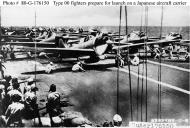 Asisbiz Japanese Zero Fighters pre launch HIJMS Shokaku Battle of the Santa Cruz Islands 26th Oct 1942 02