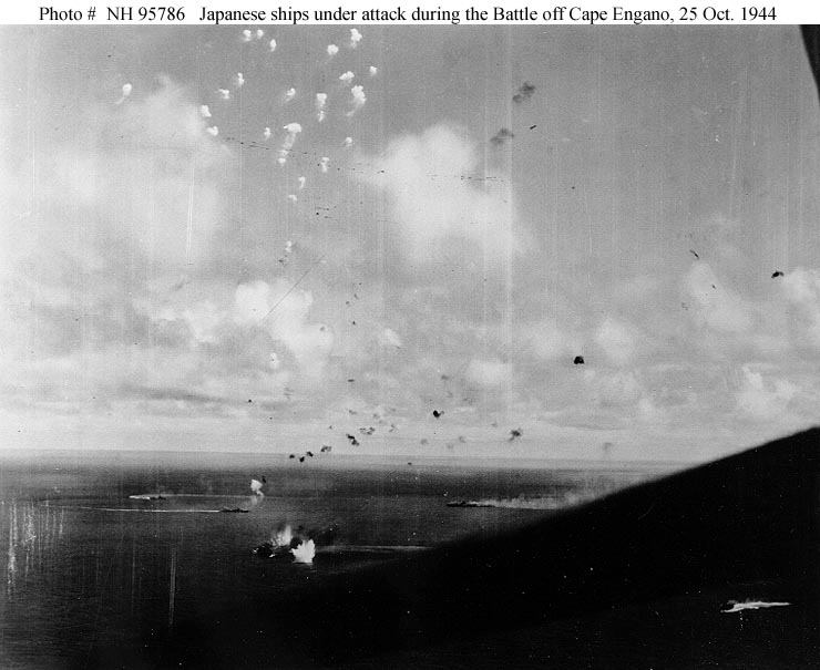 USN photos taken during Battle off Cape Engano showing the HIJMS Zuikaku 25th Oct 1944 08