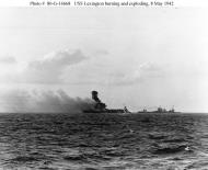 Asisbiz USS Lexington during Battle of Coral Sea May 1942 08