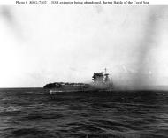 Asisbiz USS Lexington during Battle of Coral Sea May 1942 14