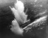 Asisbiz U 487 sunk VC 13 aircraft CVE 13 USS Core July 13 1943