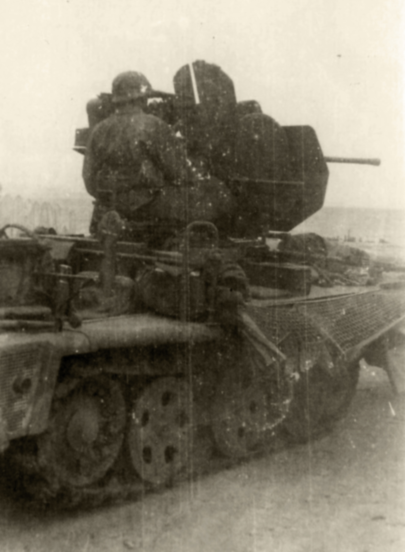 Fla Bataillon 22 (mot) with 2cm Flak 38 SdKfz 11 during siege of Sevastopol 1941 ebay 01