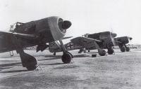 Focke Wulf Fw 190A Pre production Fw 190s in Bremen 01