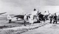 Focke Wulf Fw 190A handing over the first Fw 190A 1s to 2.JG26 Bremen 02