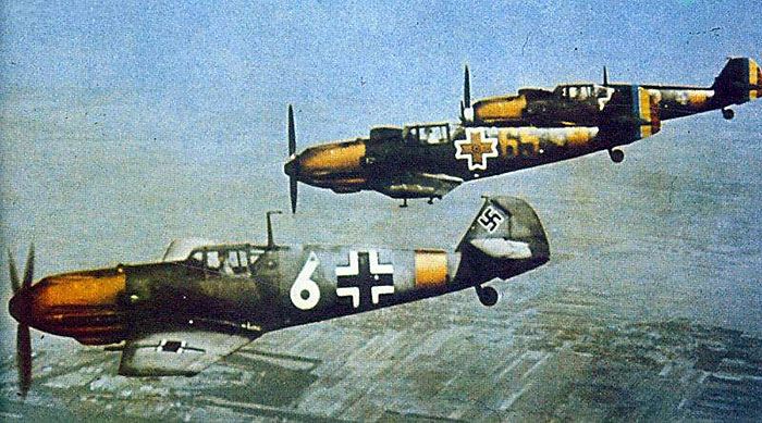 Bf 109E RRAF Gr7 Yellow 65 63
