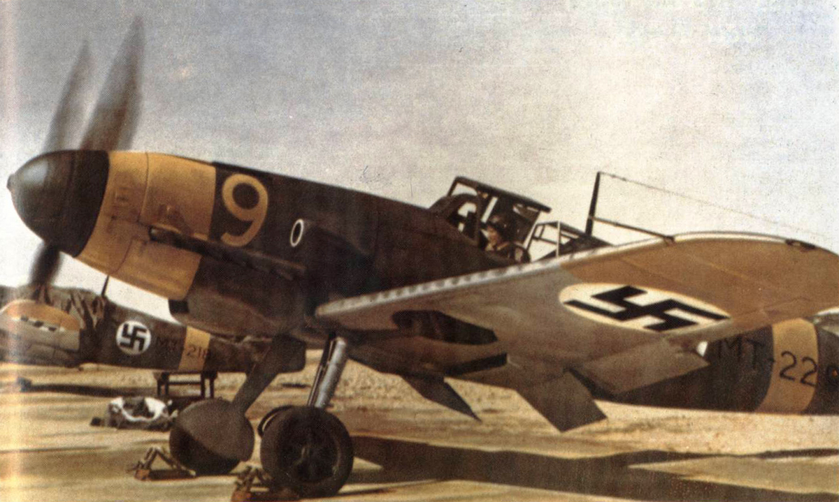 Bf 109G2 FAF 3.HLeLv34 MT 218 Finland 1943