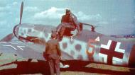 Asisbiz Bf 109G10 2.JG300 (Red 5+) Borkheide Airfield Germany 1944 01