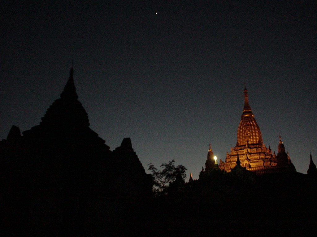 Sunset Myanmar Pagan 16