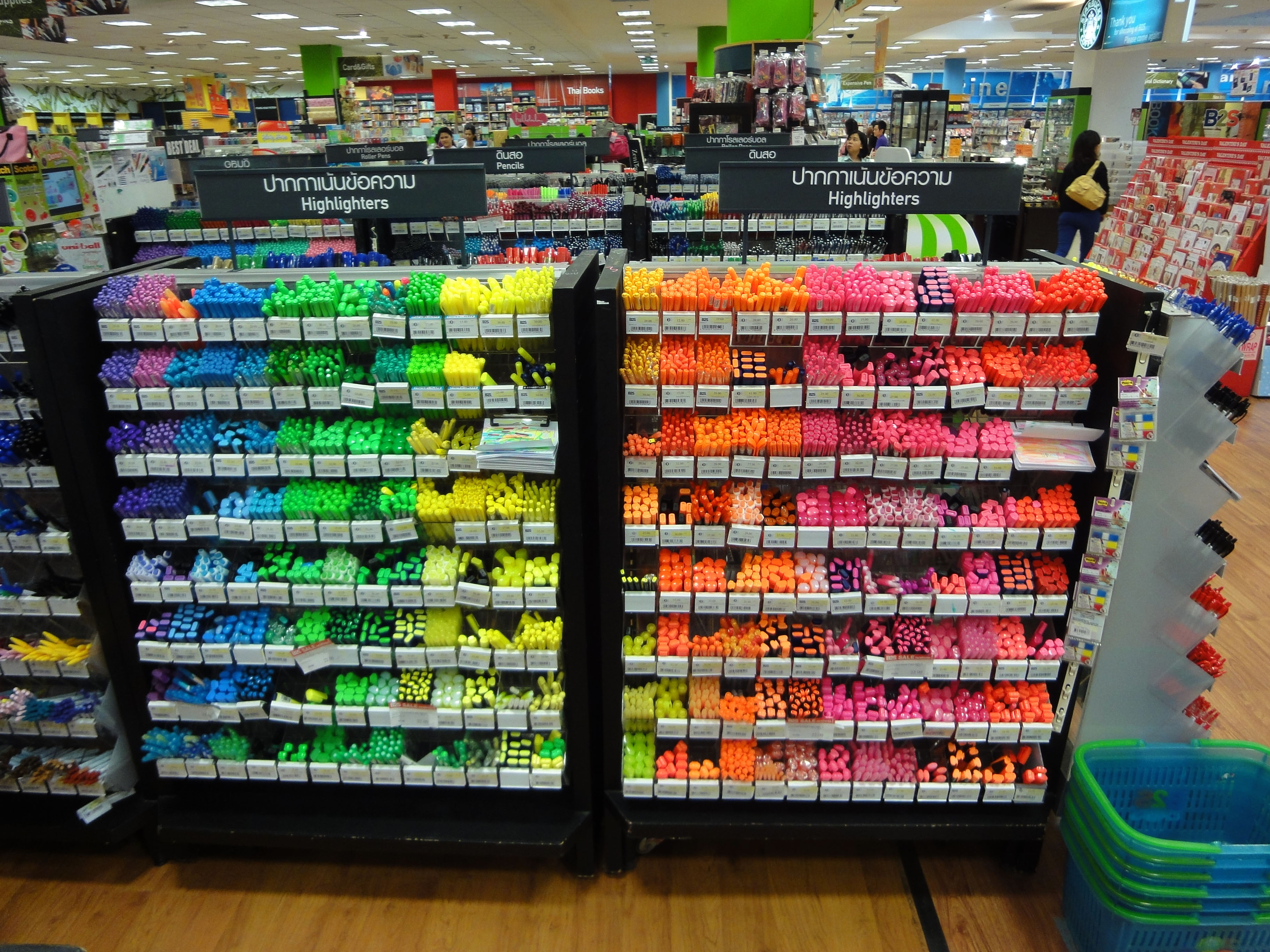 asisbiz thailands retail businesses stationary office supplies trade