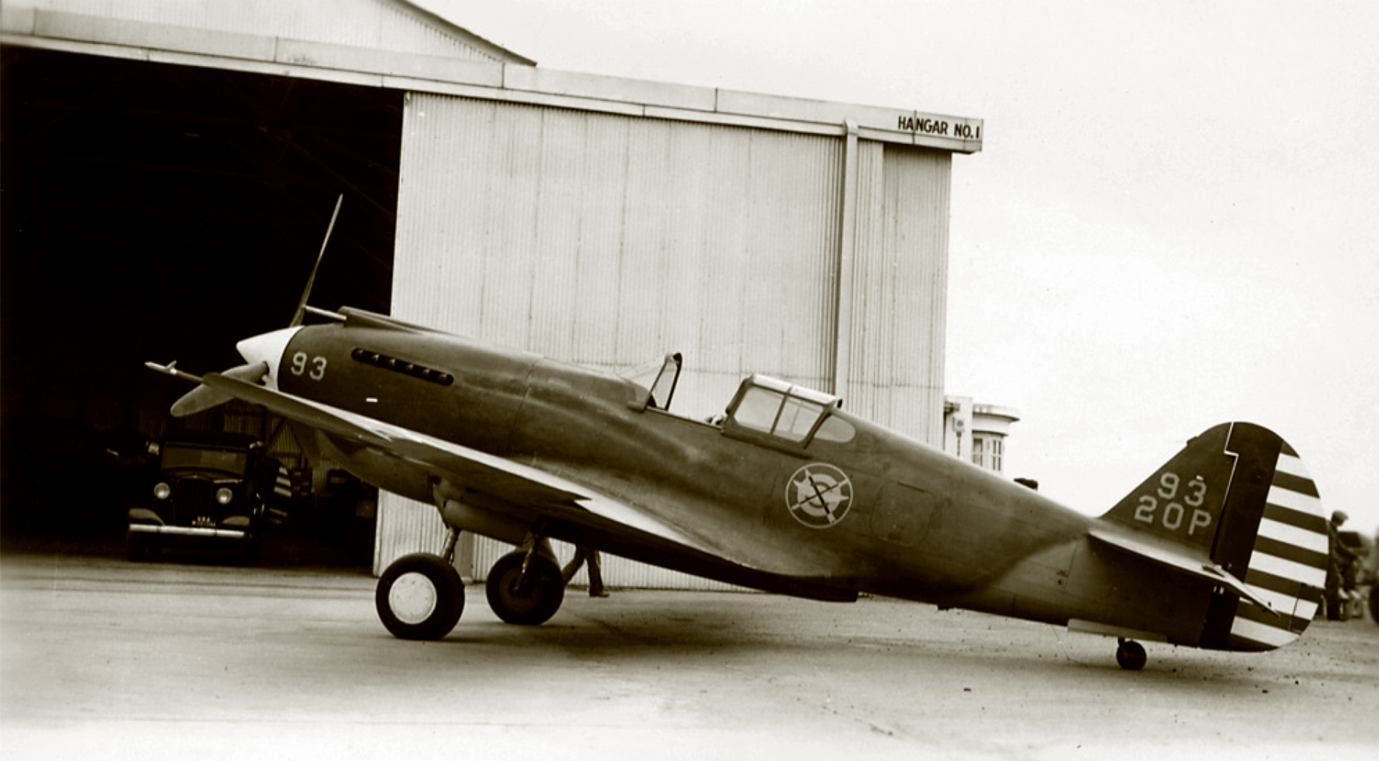 Curtiss P 40CU Hawk 20PG Yellow 93 California 1941 03