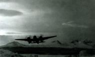 Asisbiz Junkers Ju 88A17 with FuG 200 search radar taking off Bardufoss 1945 01