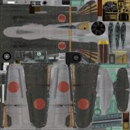 Asisbiz IL2 GB Ki 100 18 Sentai 3 Chutai Japan 1945