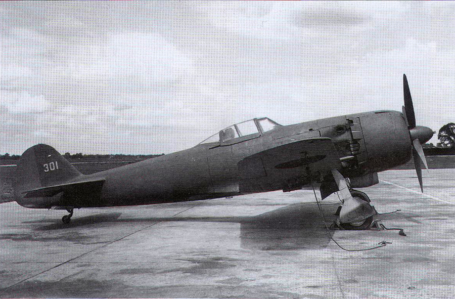 Nakajima Ki 106 wooden Aframe Ki 84 sn T2 301 Tachikawa new production model late 1945 01