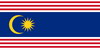 Flag of Kuala Lumpur Malaysia