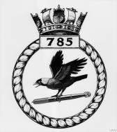 Asisbiz Fleet Air Arm crest of 785 Squadron IWM A26769