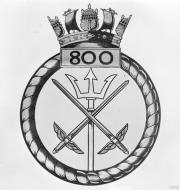 Asisbiz Fleet Air Arm 800 Squadron crest IWM A31108