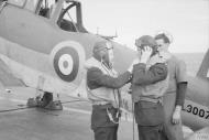 Asisbiz Fleet Air Arm 800NAS Blackburn Skua L3007 aboard HMS Ark Royal 1941 IWM A3779