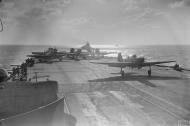 Asisbiz Fleet Air Arm 807NAS Fairey Fulmars n 800NAS Blackburn Skuas aboard HMS Ark Royal 1941 IWM A3755