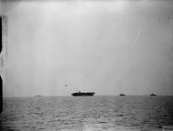 Asisbiz HMS Ark Royal torpedoed by the German U boat U 81 off Gibraltar sank 14th Nov 1941 IWM A6326