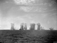 Asisbiz RN carrier HMS Ark Royal during axis bomber raid south of Sardina Nov 1940 IWM A2325