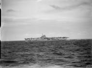 Asisbiz RN carrier HMS Ark Royal off Gibraltar 13th Nov 1941 IWM A6317