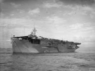 Asisbiz HMS Attacker at anchor at Greenock Inverclyde Scotland 1943 IWM A17508