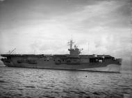 Asisbiz HMS Attacker at anchor at Greenock Inverclyde Scotland 24th Jun 1943 IWM A17510