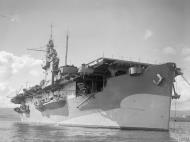 Asisbiz HMS Attacker at anchor at Greenock Inverclyde Scotland 7th July 1943 IWM A17851