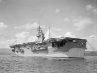 Asisbiz HMS Attacker at anchor at Greenock Inverclyde Scotland 7th July 1943 IWM A17852