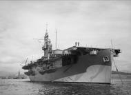 Asisbiz HMS Attacker at anchor at Greenock Inverclyde Scotland IWM A17507