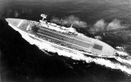Asisbiz RN carrier HMS Eagle at sea prior to her refit in 1931 NAN7 78