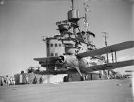 Asisbiz Fleet Air Arm 820NAS Fairey Albacore 5A taking off from HMS Formidable Sep 1942 IWM A11619