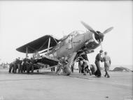 Asisbiz Fleet Air Arm 820NAS Fairey Albacore aboard HMS Formidable 6 9th Nov 1942 IWM A12856