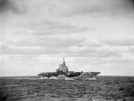 Asisbiz RN carrier HMS Formidable at sea off North Africa Operation Torch Nov 1942 IWM A12788