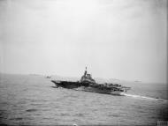Asisbiz RN carrier HMS Formidable escorting a convoy through the Mediterranean Mar 1943 IWM A15731