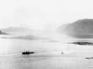 Asisbiz Fleet Air Arm Seafires from HMS Furious attacking German shipping off Statlandet 12th Sep 1944 IWM A25611