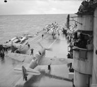 Asisbiz Fleet Air Arm 1771NAS Firefly 4K aboard HMS Implacable off Norway 26th Nov 1944 IWM A26651