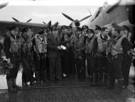 Asisbiz Fleet Air Arm Firefly pilots aboard HMS Implacable off Norway 26th Nov 1944 IWM A26651