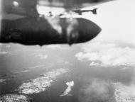 Asisbiz Fleet Air Arm aircraft from HMS Implacable destroy a German convoy off Norway 27th Nov 1944 IWM A26573