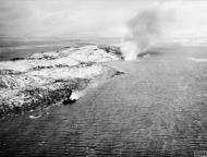 Asisbiz Fleet Air Arm aircraft from HMS Implacable destroy a German convoy off Norway 27th Nov 1944 IWM A26583