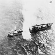Asisbiz Fleet Air Arm attack the German supply ship Elbe off Norwegian coast IWM A4605