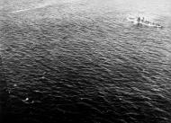 Asisbiz U boats escort after it had been attacked by cannon fire Norway 27th Sep 1944 IWM A26168