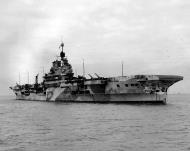 Asisbiz RN carrier HMS Indomitable at the Norfolk Naval Shipyard Portsmouth Virginia for repairs Nov 21 1941 03
