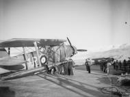 Asisbiz Fleet Air Arm 817NAS Fairey Albacore 4R aboard HMS Victorious enroute to Hvalfjord Iceland Nov 1941 IWM A6397