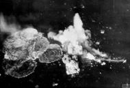 Asisbiz Fleet Air Arm aircraft from HMS Victorious destroy a German convoy off Norway 1st Jun 1944 IWM A23824