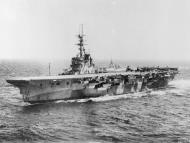 Asisbiz RN light carrier HMS Glory at sea in the Pacific Aug 1945 IWM A30392