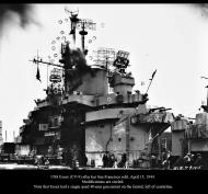 Asisbiz CV 9 USS Essex after her San Francisco refit April 15 1944 00